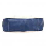 Beau Design Stylish  Blue Color Imported PU Leather Casual Handbag With Double Handle For Women's/Ladies/Girls